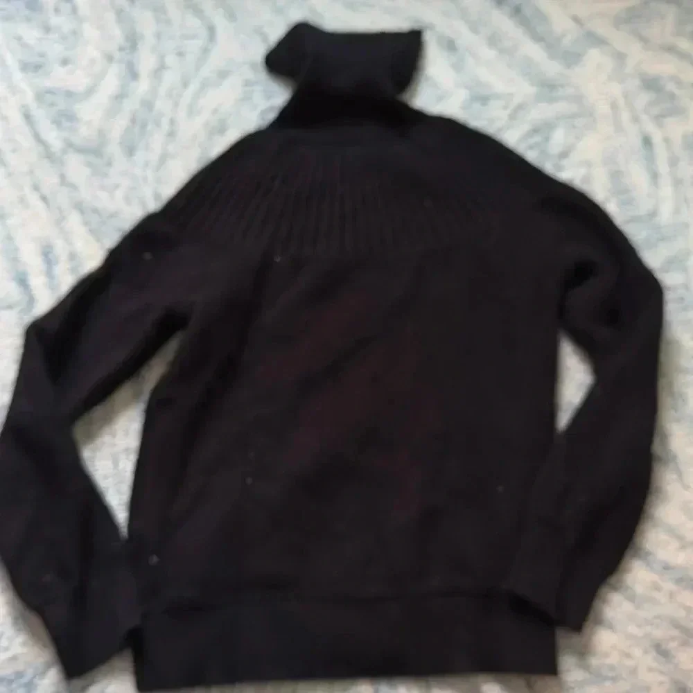 J.Crew mix, texture, ribbed turtleneck, classic sweater, medium